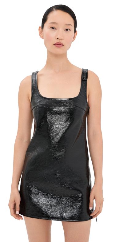 Courrèges Courrèges Reedition Vinyl Dress Black