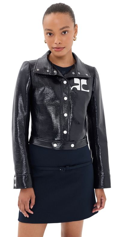 Courrèges Courrèges Reedition Vinyl Jacket Navy