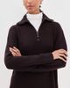 Courrèges Courrèges Ribbed Merino Wool Trucker Sweater Burnt Red - 2