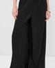 Courrèges Courrèges Satin Wide Train Pants Black - 2