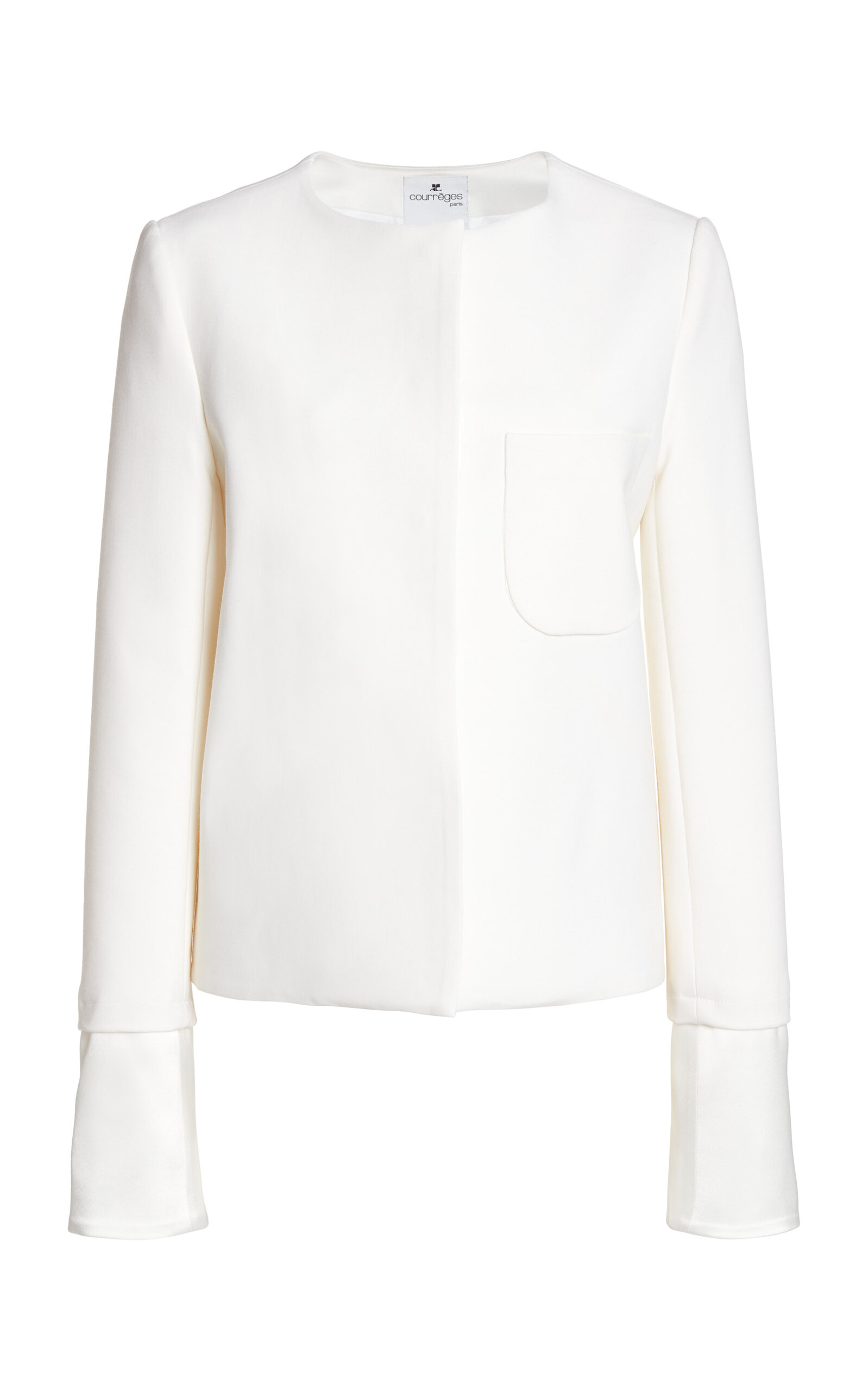 Courrèges Courrèges Tailored Satin Jacket