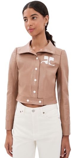 Courrèges Courrèges Vinyl Reedition Jacket Bronzer