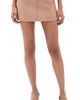 Courrèges Courrèges Vinyl Reedition Mini Skirt Bronzer - 1