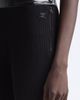 Courrèges Courrèges Vinyl Trim Rib Flare Pants - 4