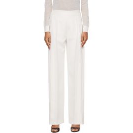 Courrèges Courrèges White Snap Twill Flare Trousers
