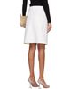 Courrèges Courrèges White Stretch Twill Snap Pencil Midi Skirt - 3