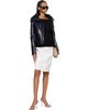 Courrèges Courrèges White Stretch Twill Snap Pencil Midi Skirt - 4
