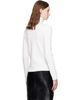 Courrèges Courrèges White Zipped Merino Wool Cardigan - 3