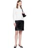 Courrèges Courrèges White Zipped Merino Wool Cardigan - 4