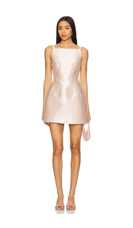 Courtney Zheng Courtney Zheng Blanche Dupion Mini Dress