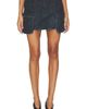 Courtney Zheng Courtney Zheng Denim Cargo Mini Skirt - 1