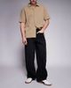 Courtside Courtside extreme baggy straight leg jeans in washed black - 1