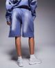 Courtside Courtside logo detail relaxed raw hem shorts in washed blue - part of a set - 4