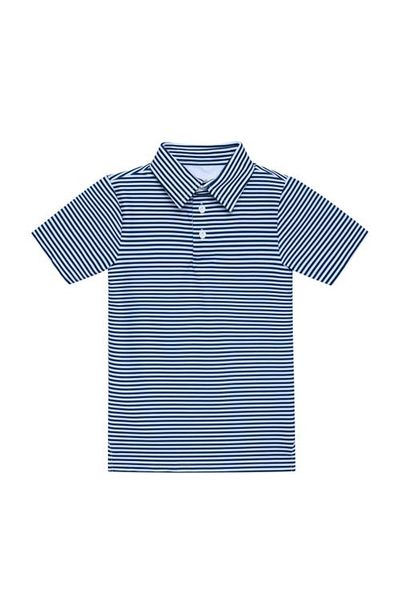 Courtside Kids Courtside Kids Thin Stripe Polo Shirt