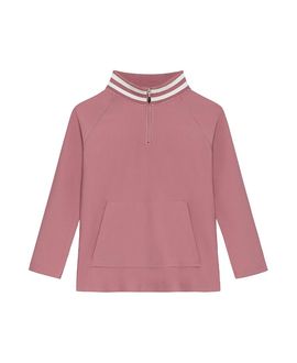 Courtside Kids Courtside Kids Girls' Retro Half Zip Pullover Sweatshirts