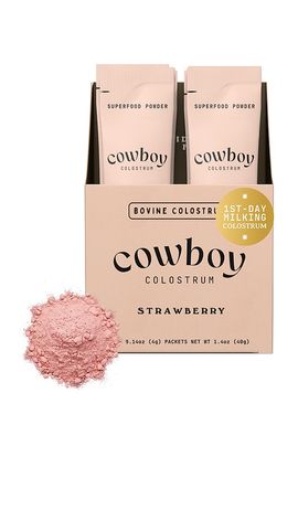 Cowboy Colostrum Cowboy Colostrum Strawberry Stick Packs 10ct
