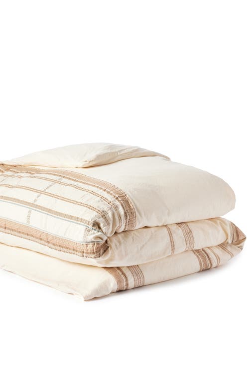 Bodega Bay Organic Duvet Cover - Full/Queen