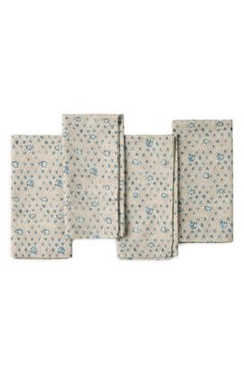 Coyuchi Coyuchi Coral Bell Print Napkins