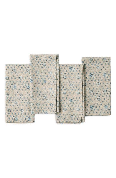 Coyuchi Coyuchi Coral Bell Print Napkins