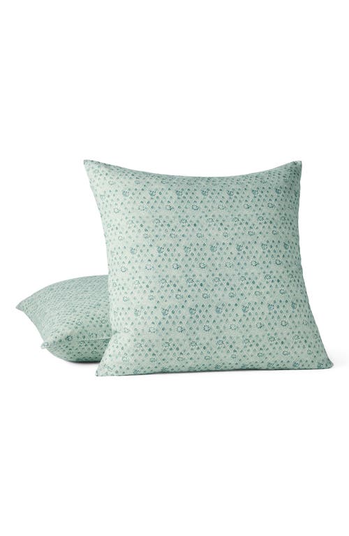 Coyuchi Coyuchi Coral Bell Print Throw Pillow Cover