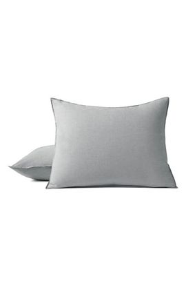 Coyuchi Coyuchi Crinkled Organic Cotton Percale Shams