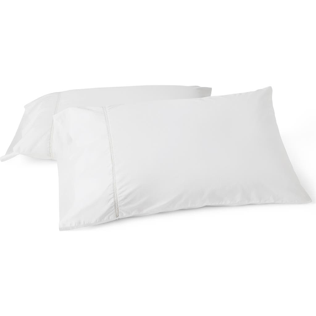 Coyuchi Coyuchi Lattice Organic Cotton Percale Pillowcases