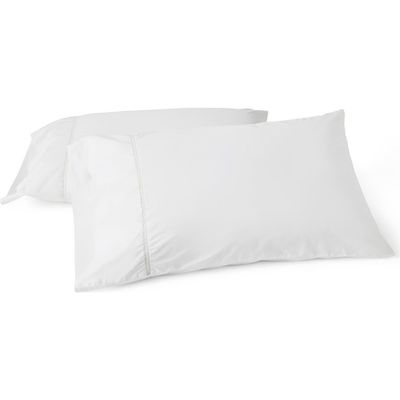 Coyuchi Coyuchi Lattice Organic Cotton Percale Pillowcases