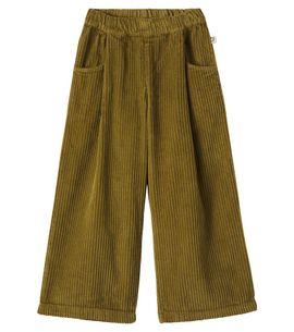 Cozmo Cozmo Aura cotton corduroy wide-leg pants