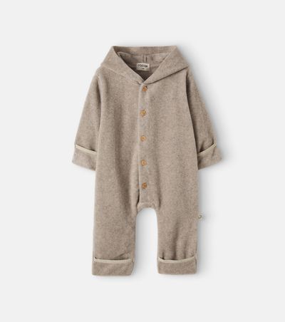 Cozmo Cozmo Baby Jade hooded onesie