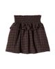 Cozmo Cozmo Baia checked cotton flannel skirt - 1