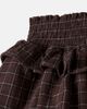 Cozmo Cozmo Baia checked cotton flannel skirt - 3
