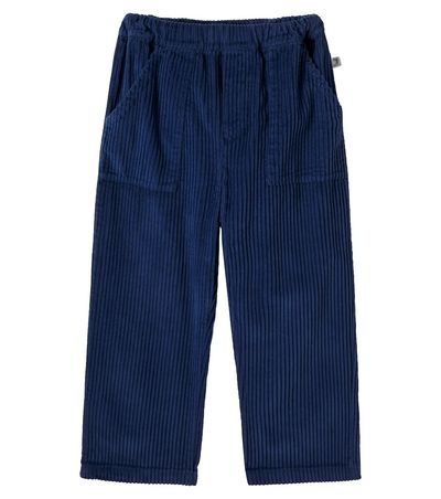 Cozmo Cozmo Cotton corduroy wide-leg pants