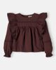 Cozmo Cozmo Dalia embroidered cotton voile blouse - 1