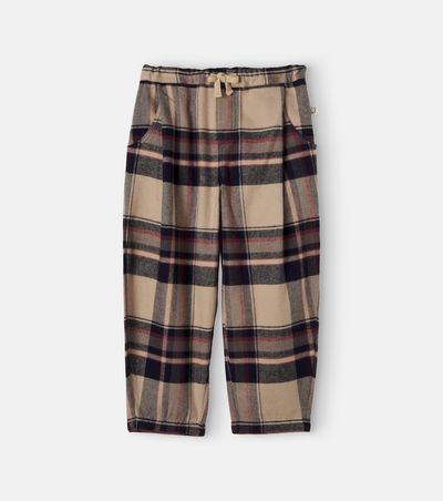 Cozmo Cozmo Elton plaid cotton flannel pants