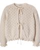 Cozmo Cozmo Ivy open-knit cotton cardigan - 1