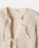 Cozmo Cozmo Ivy open-knit cotton cardigan - 3