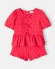 Cozmo Cozmo Joy and Jud cotton top and shorts set - 1