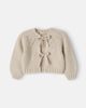 Cozmo Cozmo Loira Baby tie-detail cardigan - 1