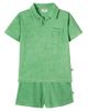 Cozmo Cozmo Mael terry polo shirt and shorts set - 1