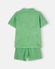 Cozmo Cozmo Mael terry polo shirt and shorts set - 2