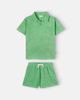 Cozmo Cozmo Mael terry polo shirt and shorts set - 4