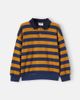 Cozmo Cozmo Nepal striped cotton-blend polo sweater - 1