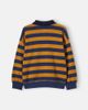 Cozmo Cozmo Nepal striped cotton-blend polo sweater - 2