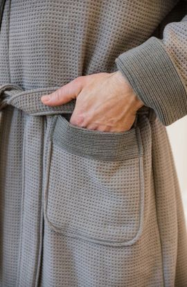 Cozy Earth Cozy Earth Waffle Terry Robe