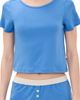 Cozyland by Morgan Lane Cozyland by Morgan Lane Baby Crop Tee Provence - 1