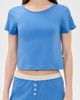 Cozyland by Morgan Lane Cozyland by Morgan Lane Baby Crop Tee Provence - 2
