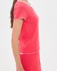 Cozyland by Morgan Lane Cozyland by Morgan Lane Baby Jean Tee Cherry - 4