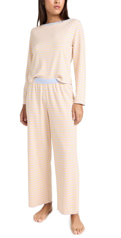 Cozyland by Morgan Lane Cozyland by Morgan Lane Ellie Pajama Set Rainbow Dream