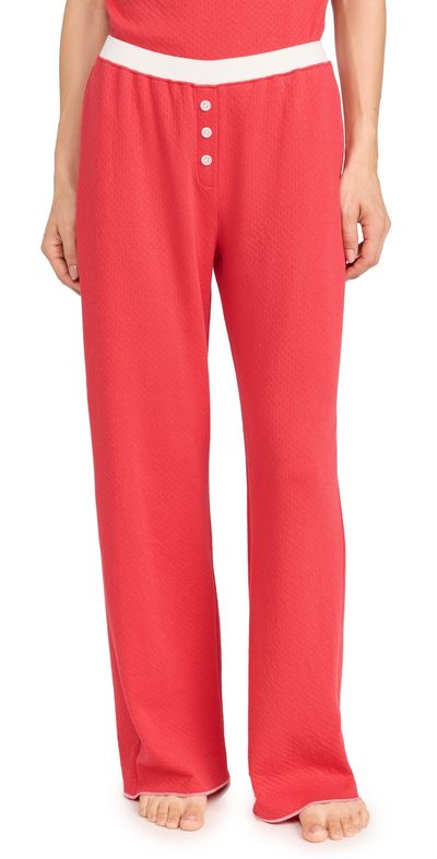 Cozyland by Morgan Lane Cozyland by Morgan Lane Ellie Pants Cherry