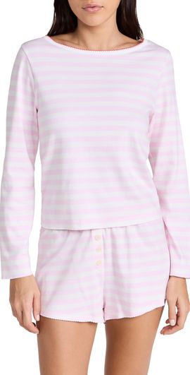 Cozyland by Morgan Lane Cozyland by Morgan Lane Ellie Tee Candy Cane Stripe